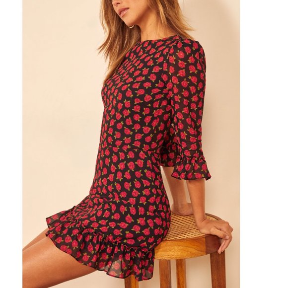 Reformation Doutzen Mini Dress - Picture 2 of 7